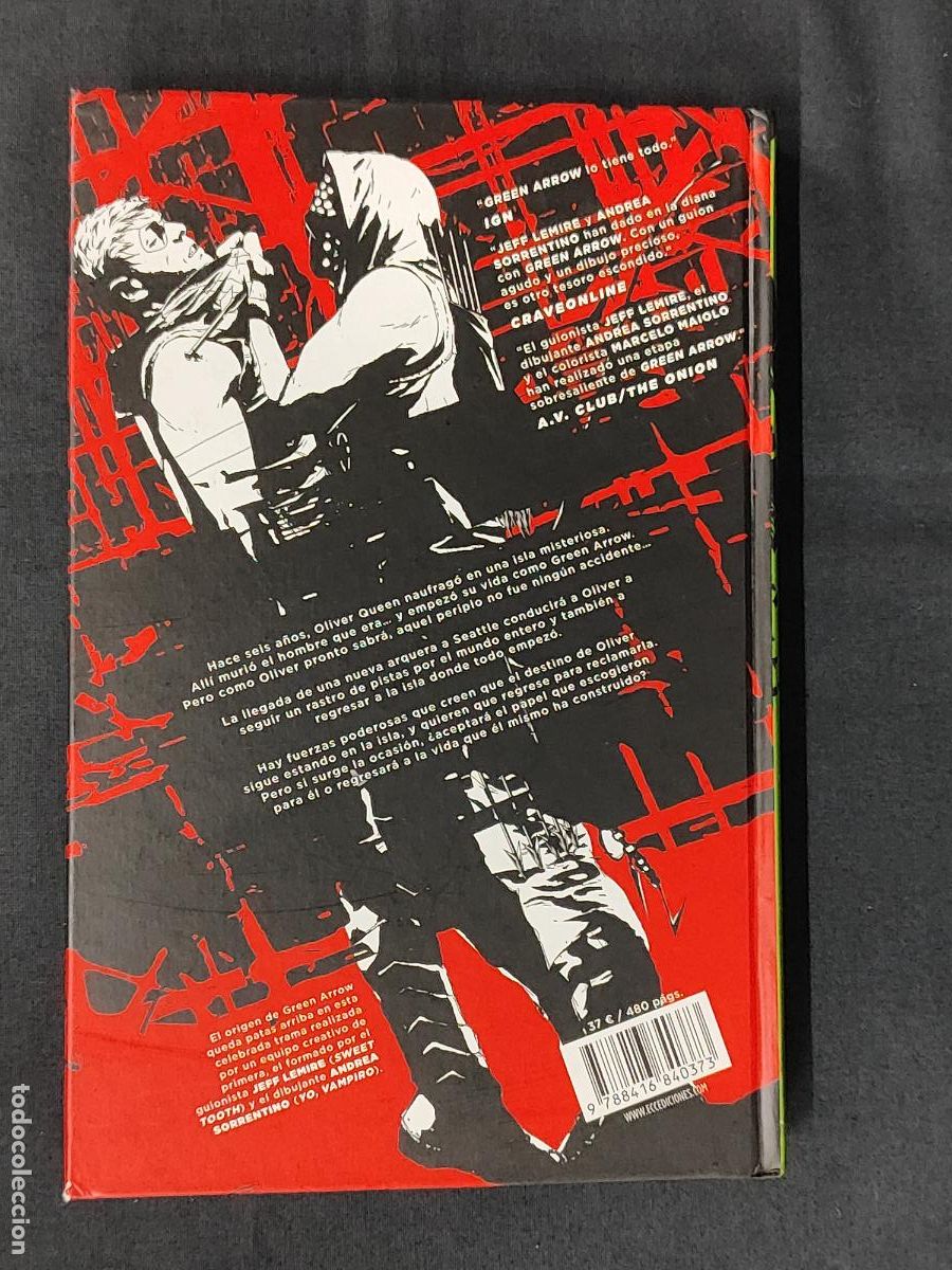 C&oacute;mics: GREEN ARROW - JEFF LEMINE - ANDREA SORRENTINO - EDICION 2016 - ECC - Foto 2