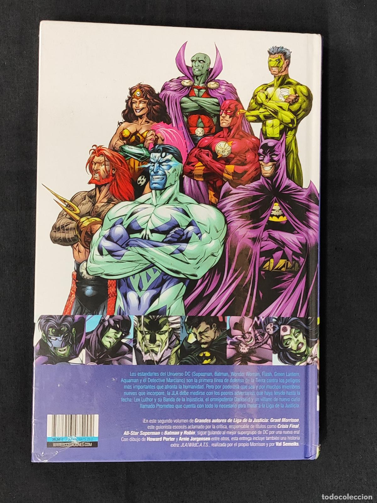 C&oacute;mics: PRECINTADO - LIGA DE LA JUSTICIA - JLA - GRANT MORRISON - VOLUMEN 2 - ECC - Foto 2