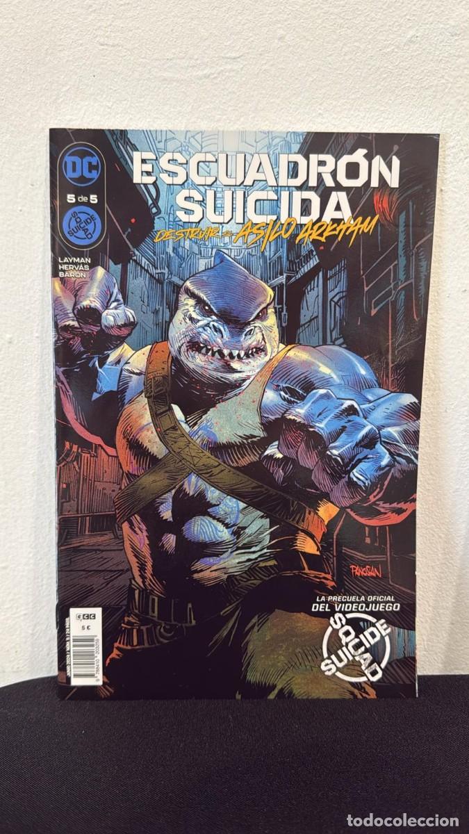 C&oacute;mics: ESCUADRON SUICIDA DESTRUIR EL ASILO ARKHAM 5 DC ECC - Foto 1