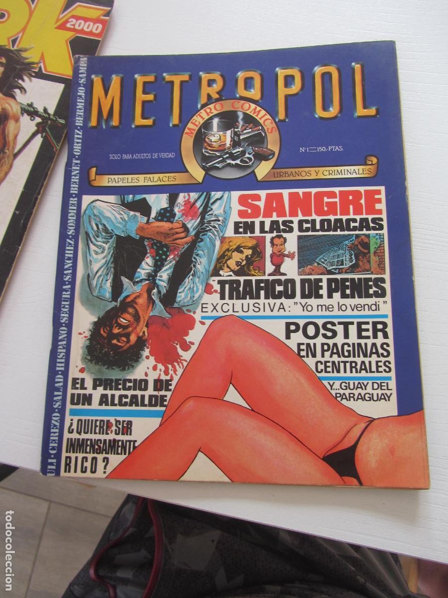 C&oacute;mics: METROPOL N &ordm; 1 EDICIONES METROPOL 1983 ARX358 - Foto 1