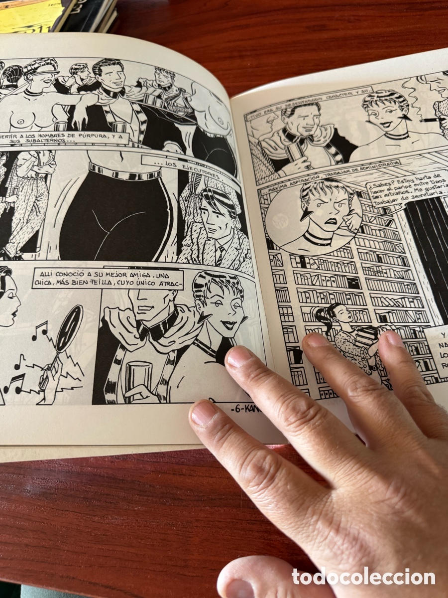 C&oacute;mics: C&ograve;mic La sonrisa met&aacute;lica el espect&aacute;culo kano 1986 orly ciudad - Foto 3