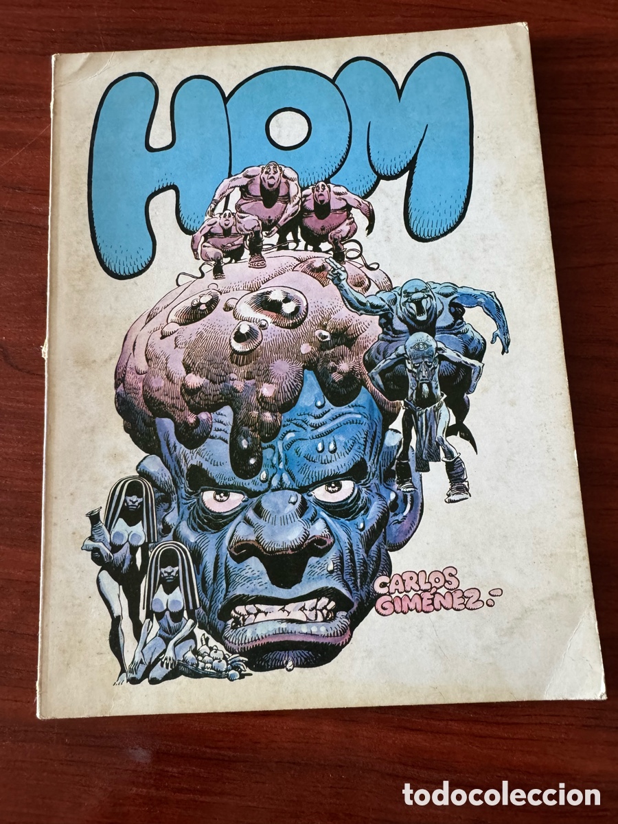 C&oacute;mics: C&ograve;mic Hom Carlos Gim&eacute;nez ediciones amaika 1977 - Foto 1