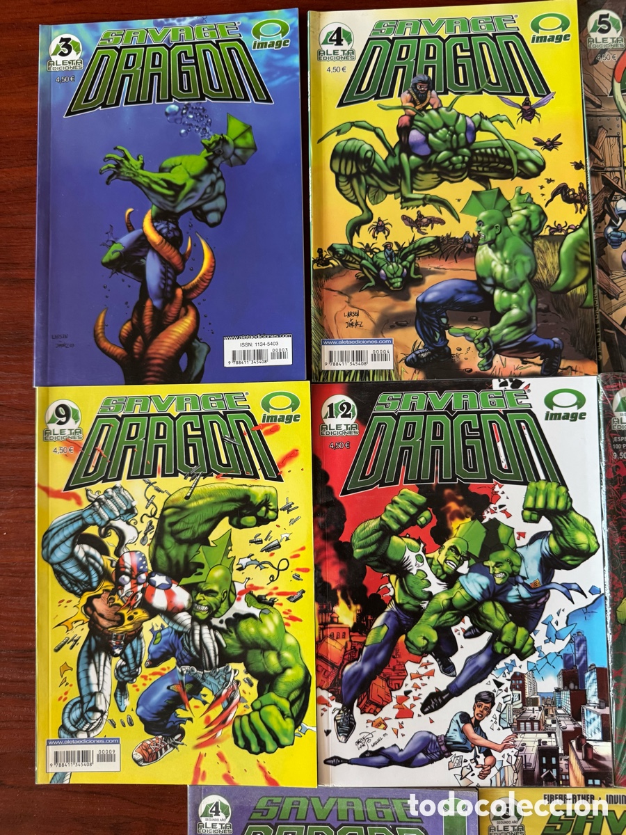 C&oacute;mics: Lote 8 x c&oacute;mic Savage dragon aleta image - Foto 2