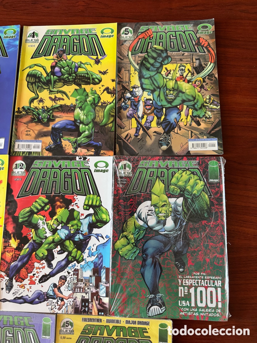 C&oacute;mics: Lote 8 x c&oacute;mic Savage dragon aleta image - Foto 3