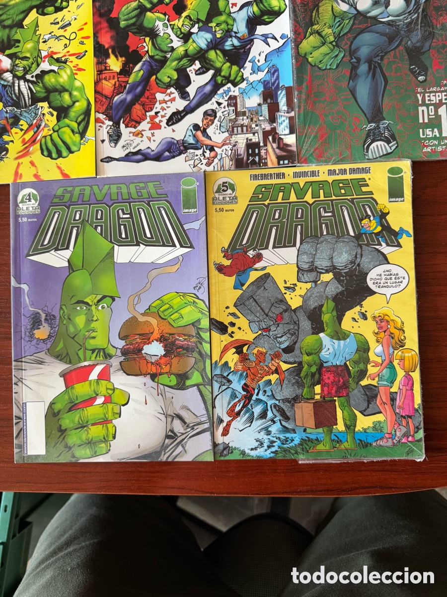 C&oacute;mics: Lote 8 x c&oacute;mic Savage dragon aleta image - Foto 4