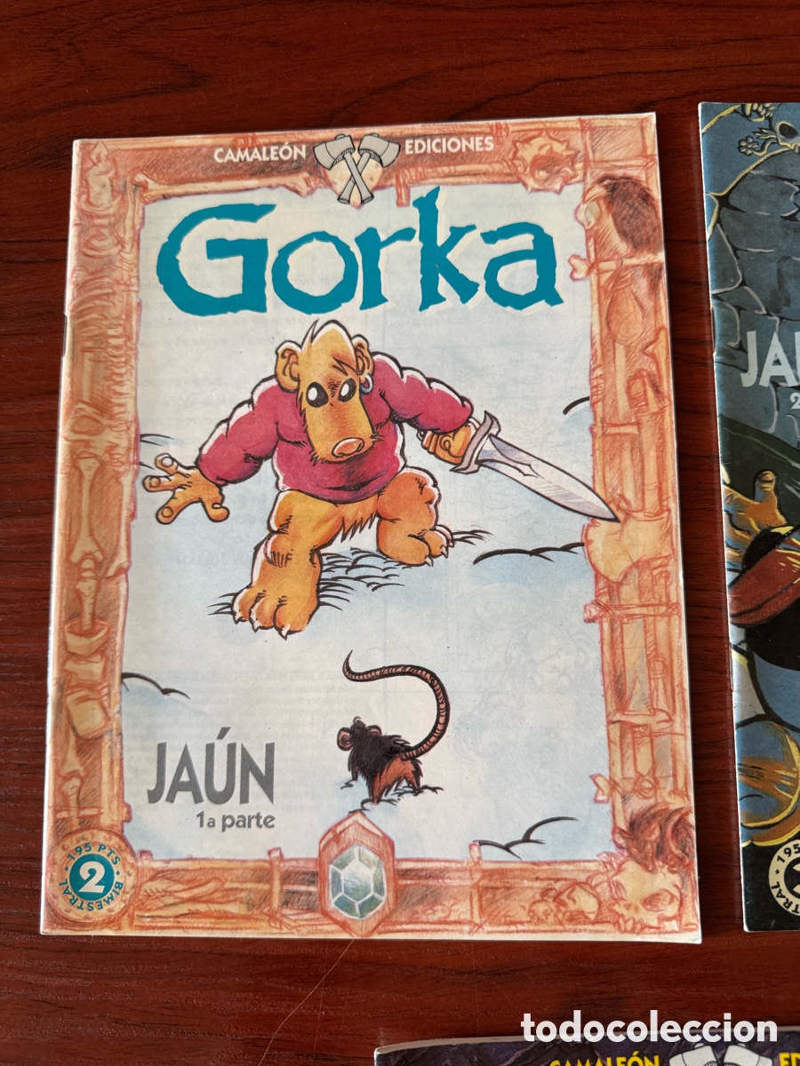 C&oacute;mics: Lote 3 x c&oacute;mic gorka 2 3 4 camale&oacute;n ediciones - Foto 2