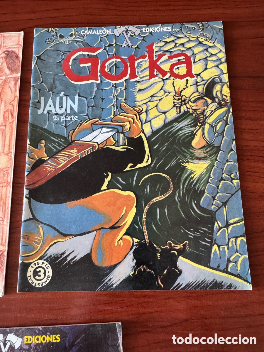 C&oacute;mics: Lote 3 x c&oacute;mic gorka 2 3 4 camale&oacute;n ediciones - Foto 3
