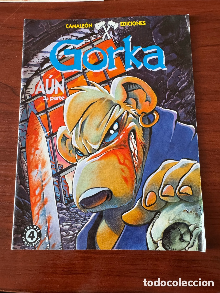 C&oacute;mics: Lote 3 x c&oacute;mic gorka 2 3 4 camale&oacute;n ediciones - Foto 4