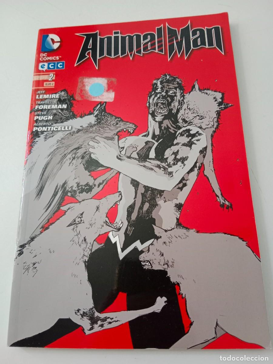 C&oacute;mics: ANIMAL MAN 2 LEMIRE ECC - Foto 1