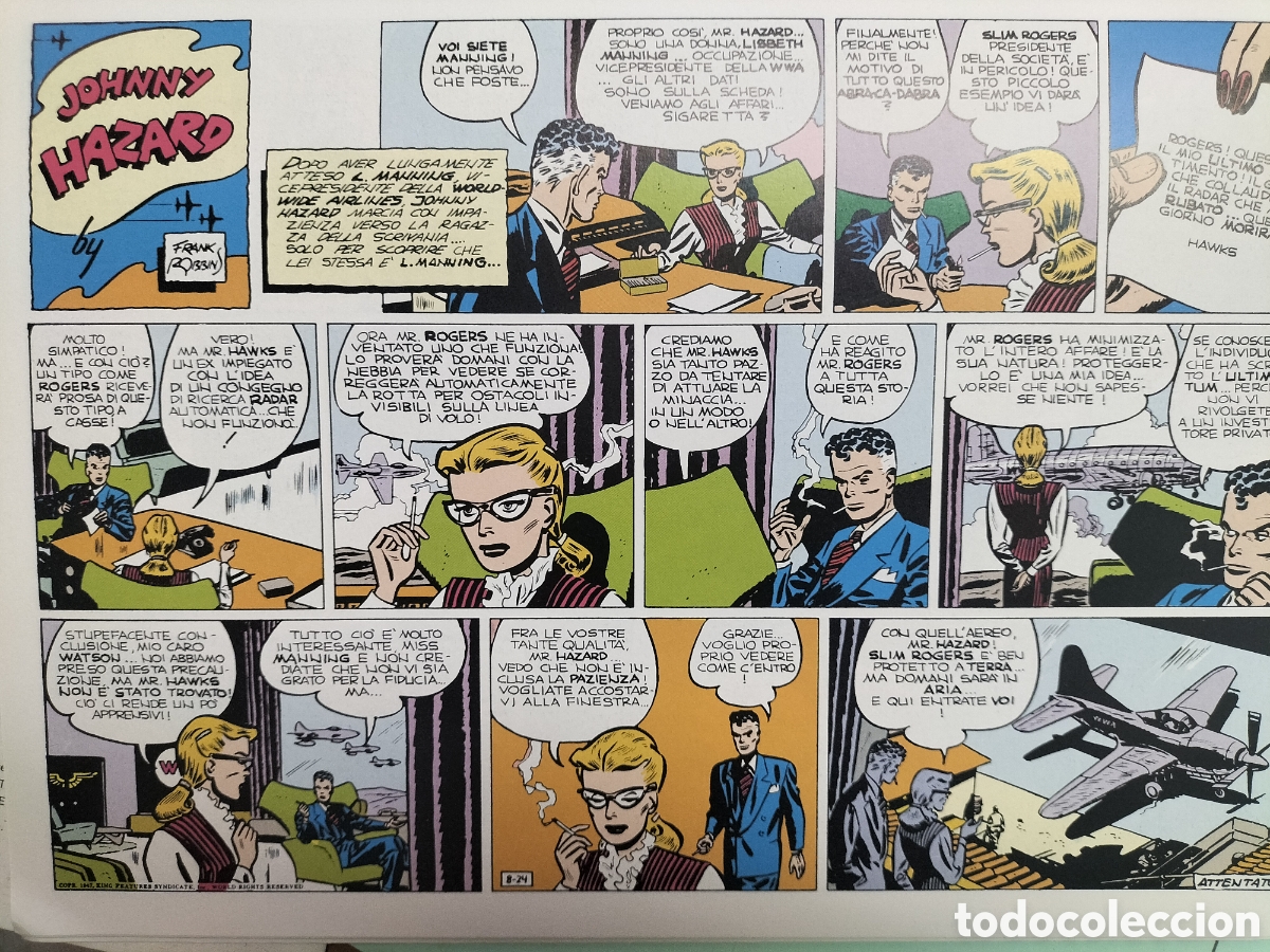 C&oacute;mics: COMIC - JOHNNY HAZARD (1990 Club Anni Trenta) - Foto 3