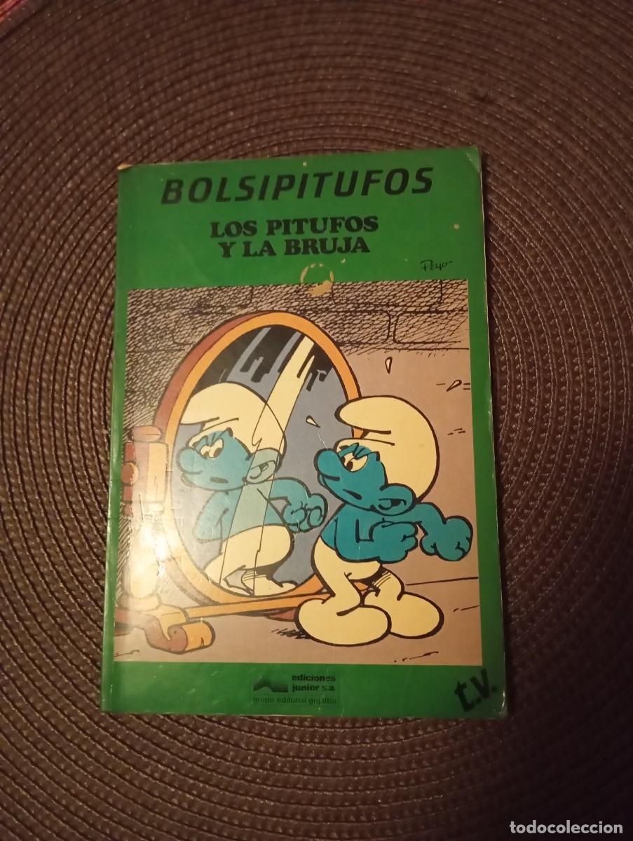 C&oacute;mics: BOLSIPITUFOS. LOS PITUFOS Y LA BRUJA. ED. JUNIOR - Foto 1