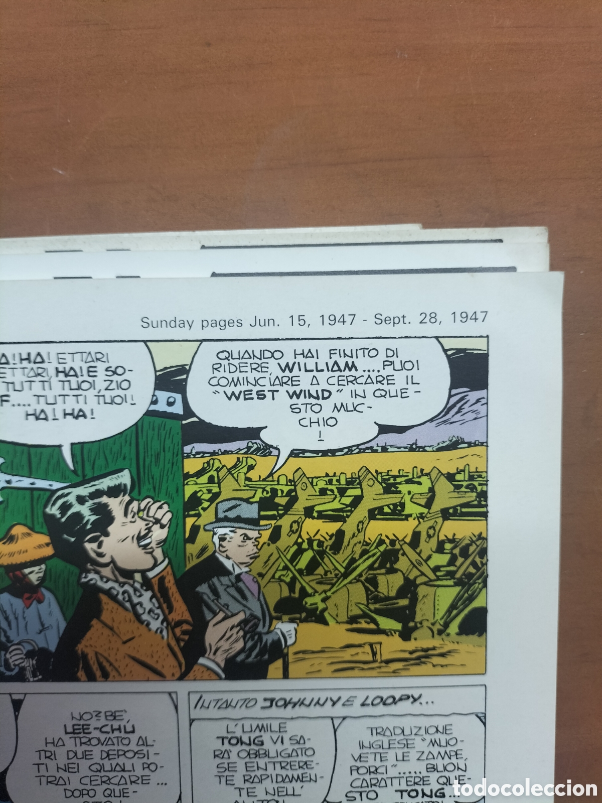 C&oacute;mics: COMIC - JOHNNY HAZARD (1990 Club Anni Trenta) - Foto 10