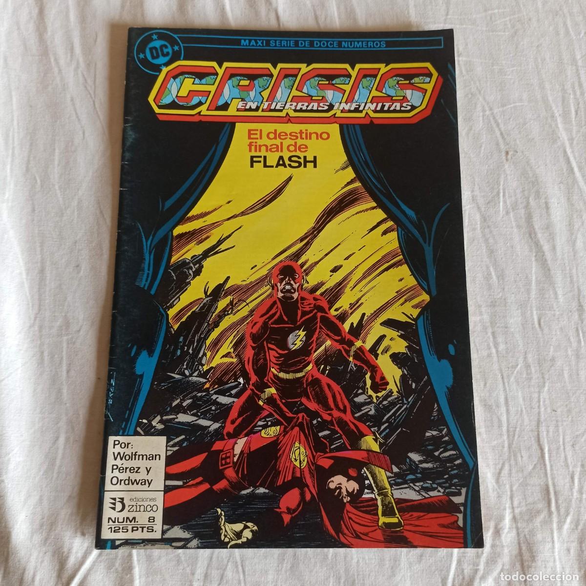 C&oacute;mics: C&oacute;mic Crisis en tierras infinitas El destino final de Flash 8 - Foto 1