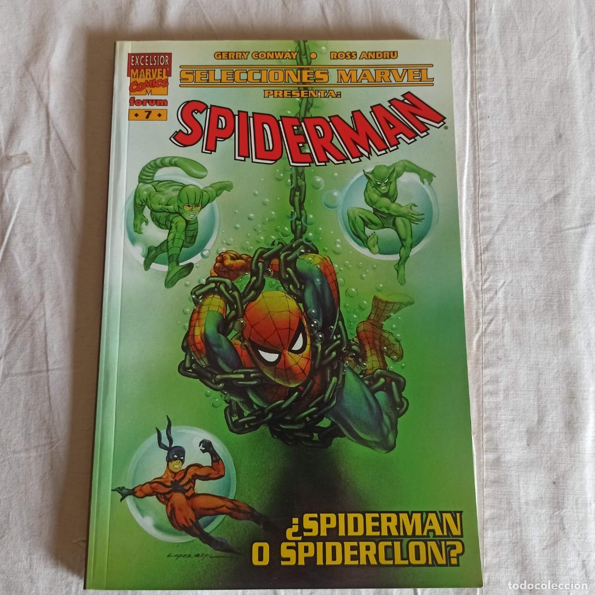 C&oacute;mics: Comic Selecciones Marvel Spiderman 7: &iquest;Spiderman o Spiderclon? - Foto 1
