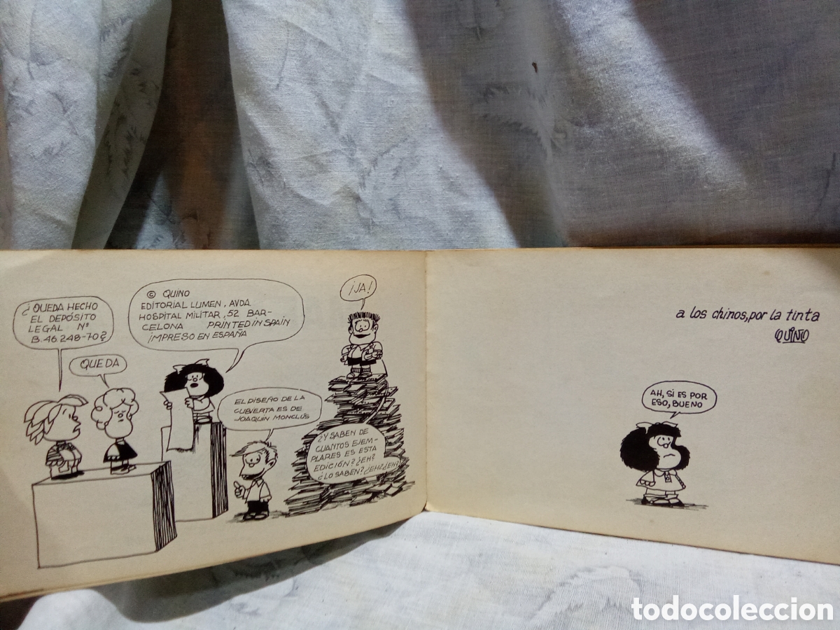 C&oacute;mics: ANTIQUISIMO MAFALDA N&deg;4 EDITORIAL LUMEN DE LOS PRIMEROS - Foto 3