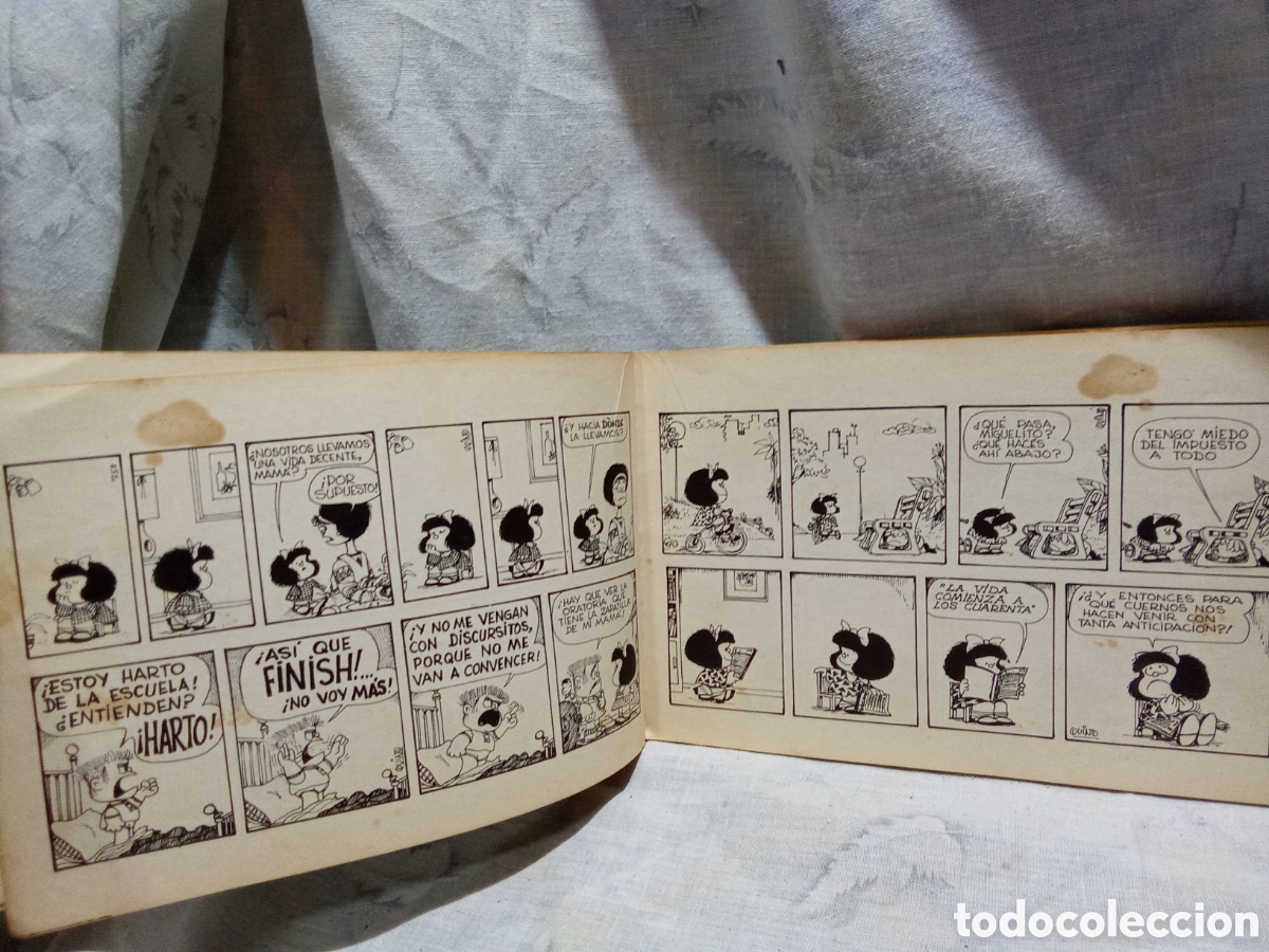 C&oacute;mics: ANTIQUISIMO MAFALDA N&deg;4 EDITORIAL LUMEN DE LOS PRIMEROS - Foto 4