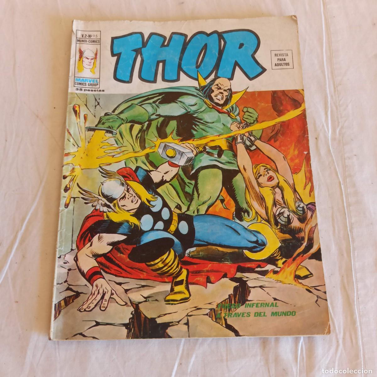 C&oacute;mics: Comic Thor V 2 N 15 Ediciones Vertice - Foto 1
