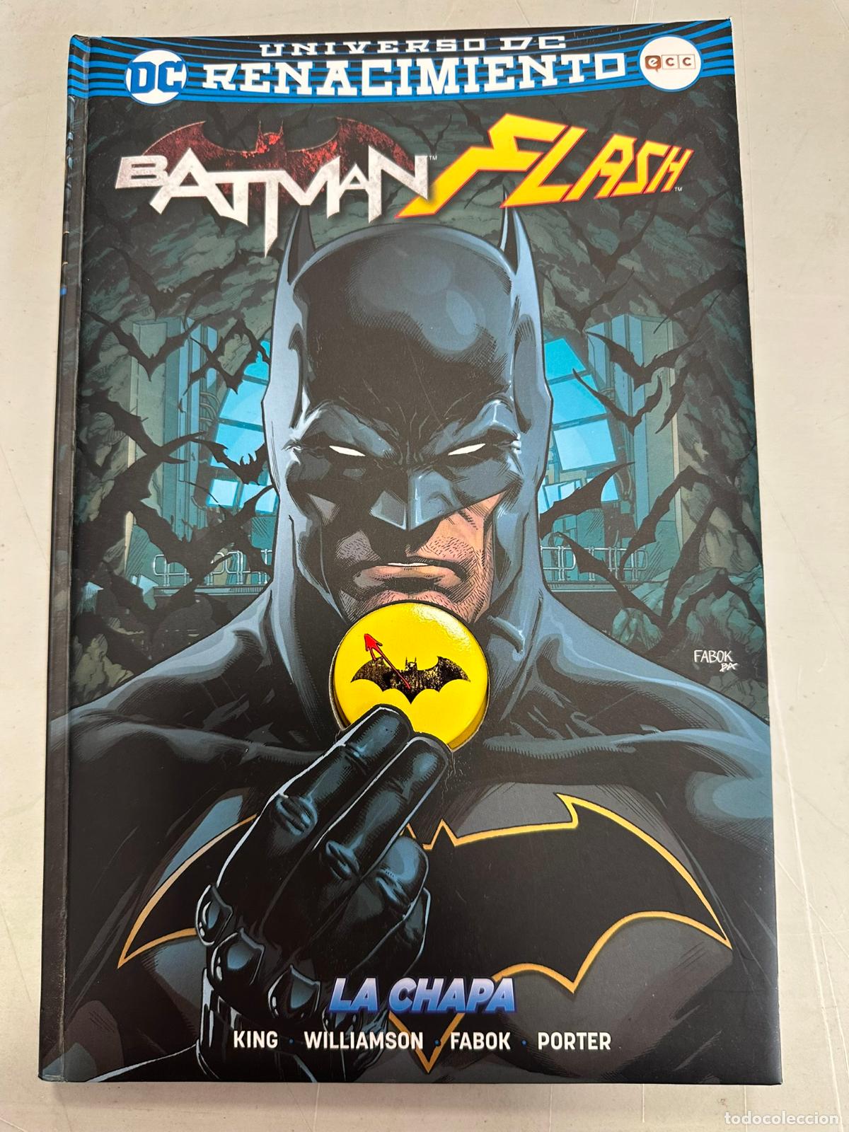 C&oacute;mics: Ecc: Batman Flash - La Chapa (2017). King, Williamson, Fabok, Porter - Foto 1