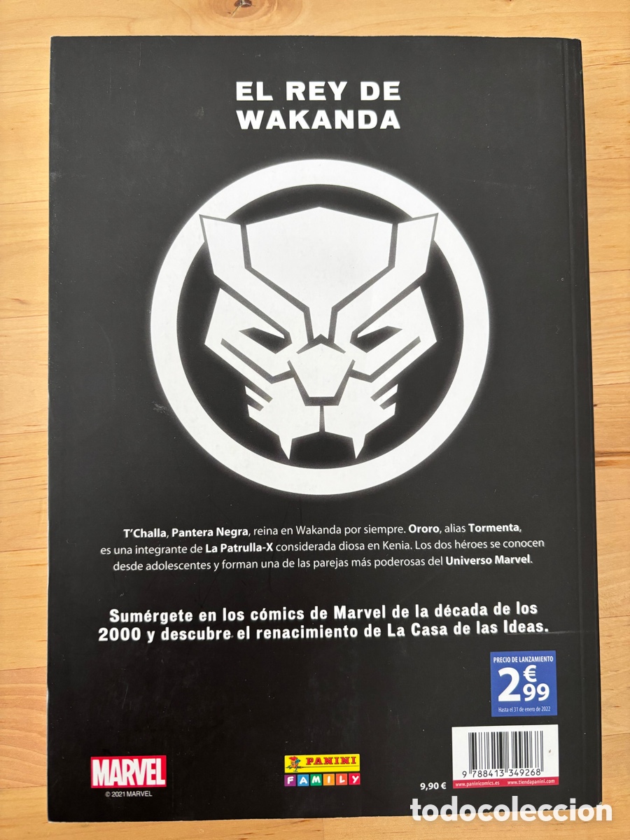C&oacute;mics: Pantera Negra &ndash; El Renacimiento de Marvel (Panini, 2021) - Foto 2