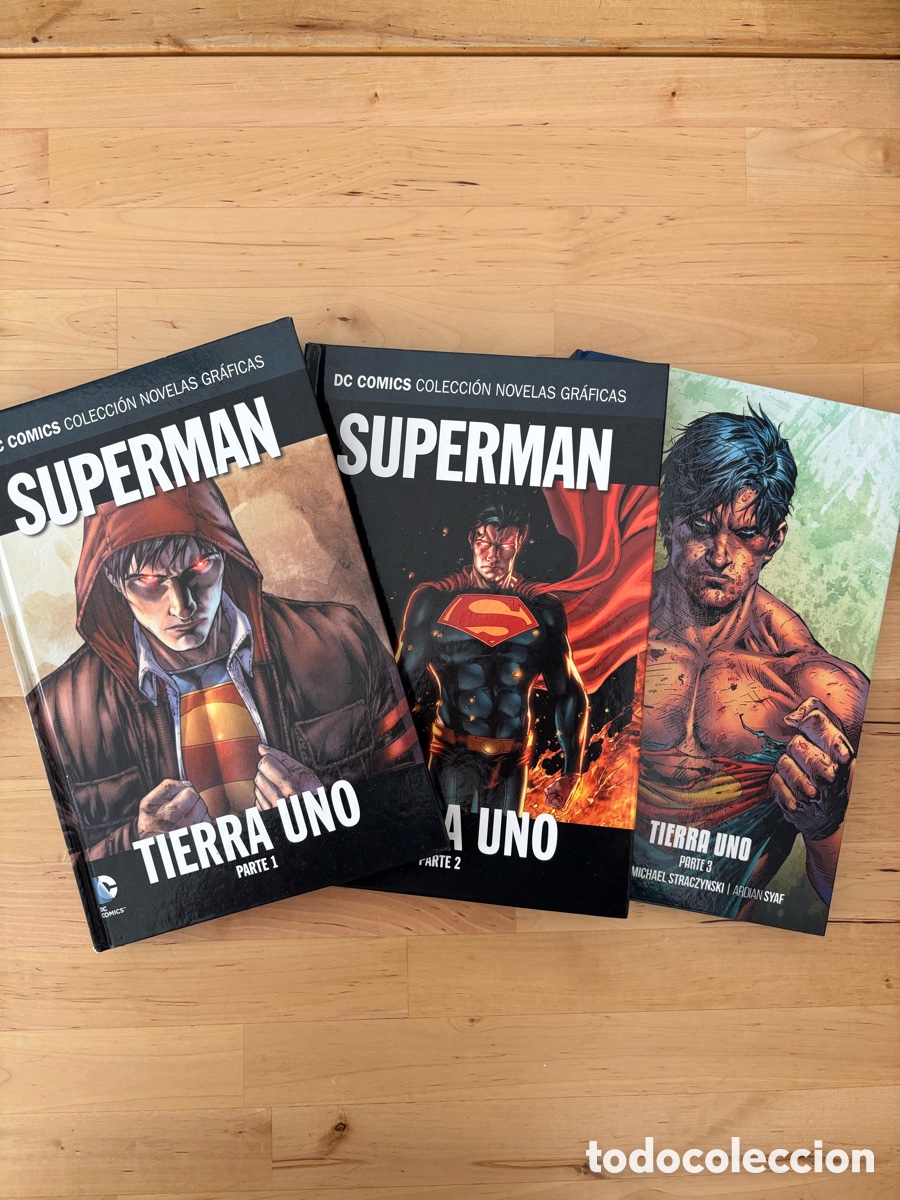 C&oacute;mics: Lote Superman Tierra Uno (Partes 1, 2 y 3) - Foto 1