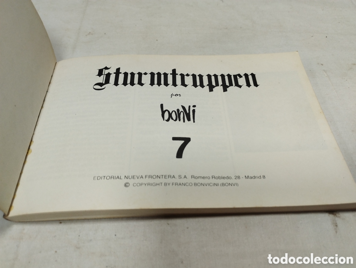C&oacute;mics: Sturmtruppen n&uacute;mero 7. Bonvi, 1982 - Foto 2