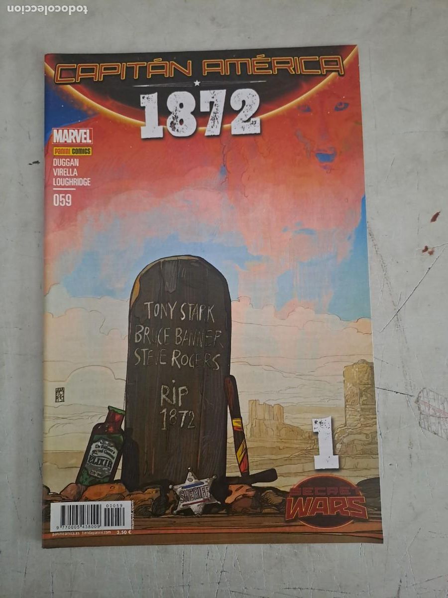 C&oacute;mics: Capit&aacute;n America 1872, Panini en perfecto estado - Foto 1