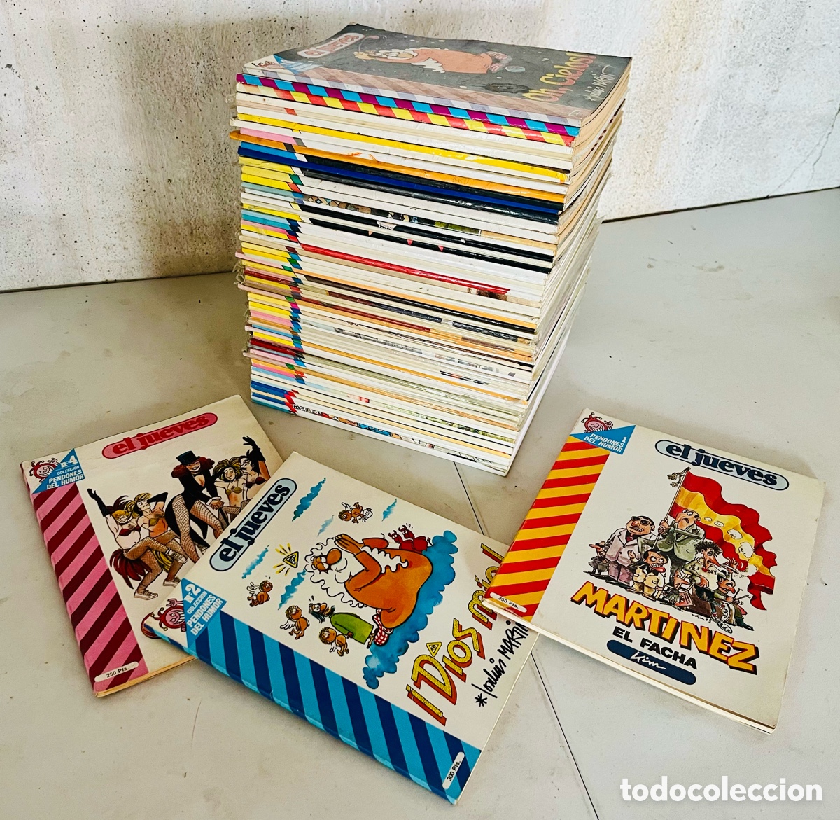 C&oacute;mics: COLECCI&Oacute;N PENDONES DEL HUMOR, 69 N&Uacute;MEROS DE 149, (EDICIONES EL JUEVES) - Foto 1