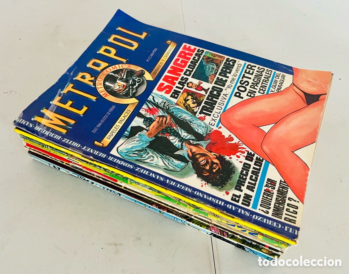 C&oacute;mics: COLECCI&Oacute;N METROPOL, 12 N&Uacute;MEROS COMPLETA, (EDICIONES METROPOL) - Foto 1