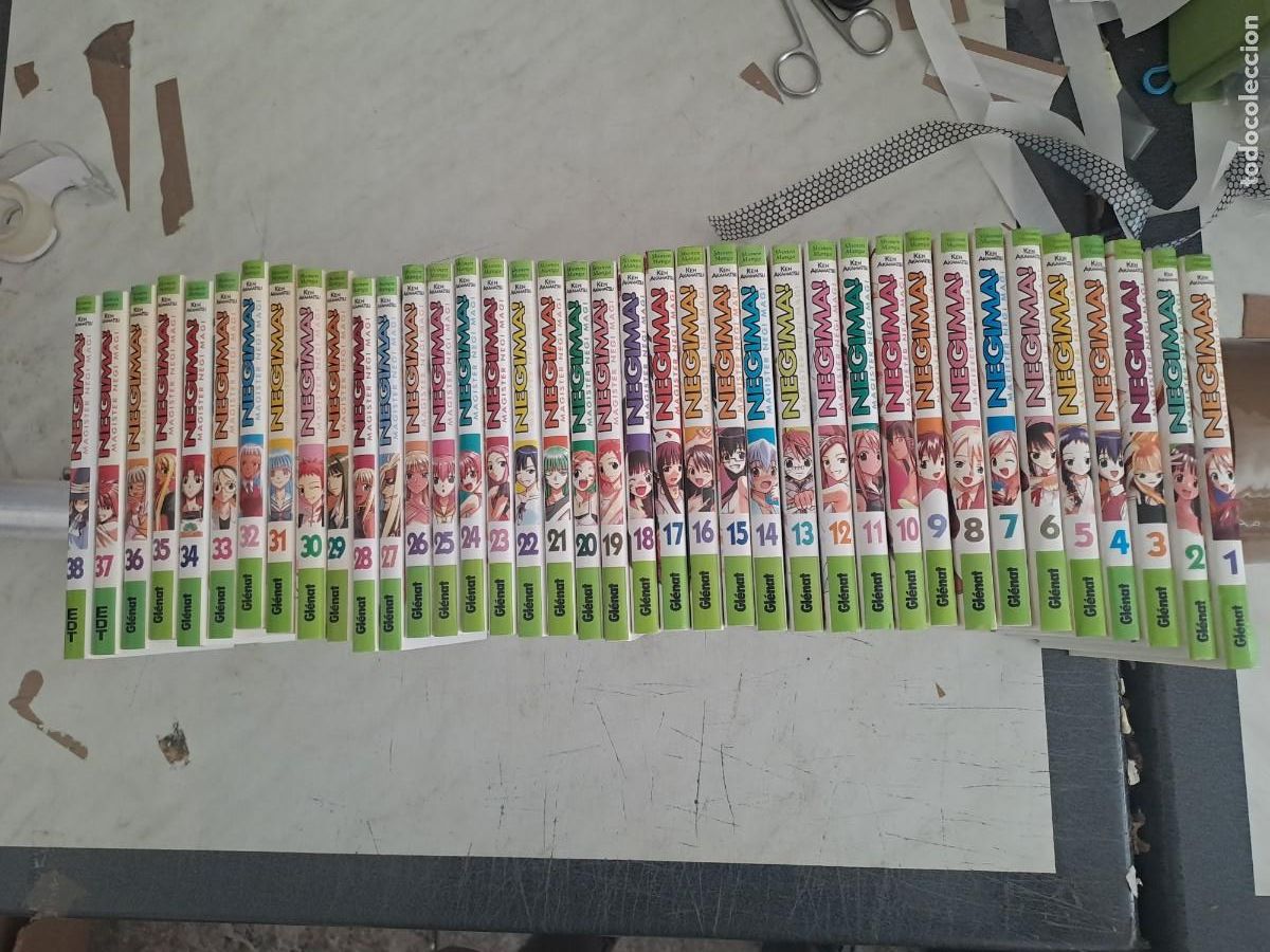 C&oacute;mics: Negima completa 38 n&uacute;meros, Glenat en muy buen estado - Foto 1
