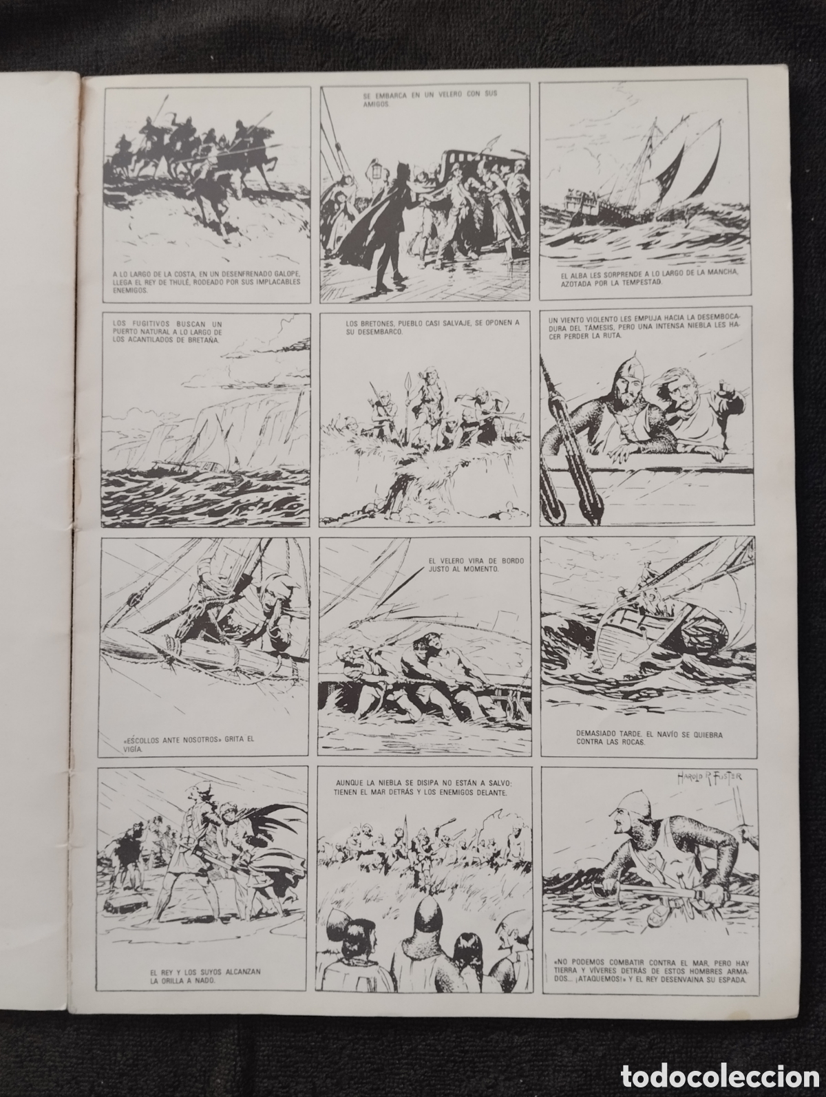 C&oacute;mics: PRINCIPE VALIENTE N&Uacute;MERO 1 HAROLD FOSTER EDICIONES B.O. 1978 - Foto 4