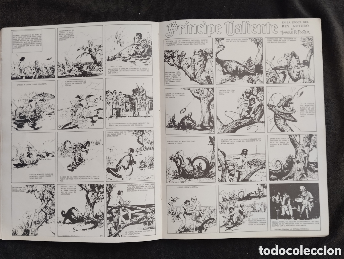 C&oacute;mics: PRINCIPE VALIENTE N&Uacute;MERO 1 HAROLD FOSTER EDICIONES B.O. 1978 - Foto 5