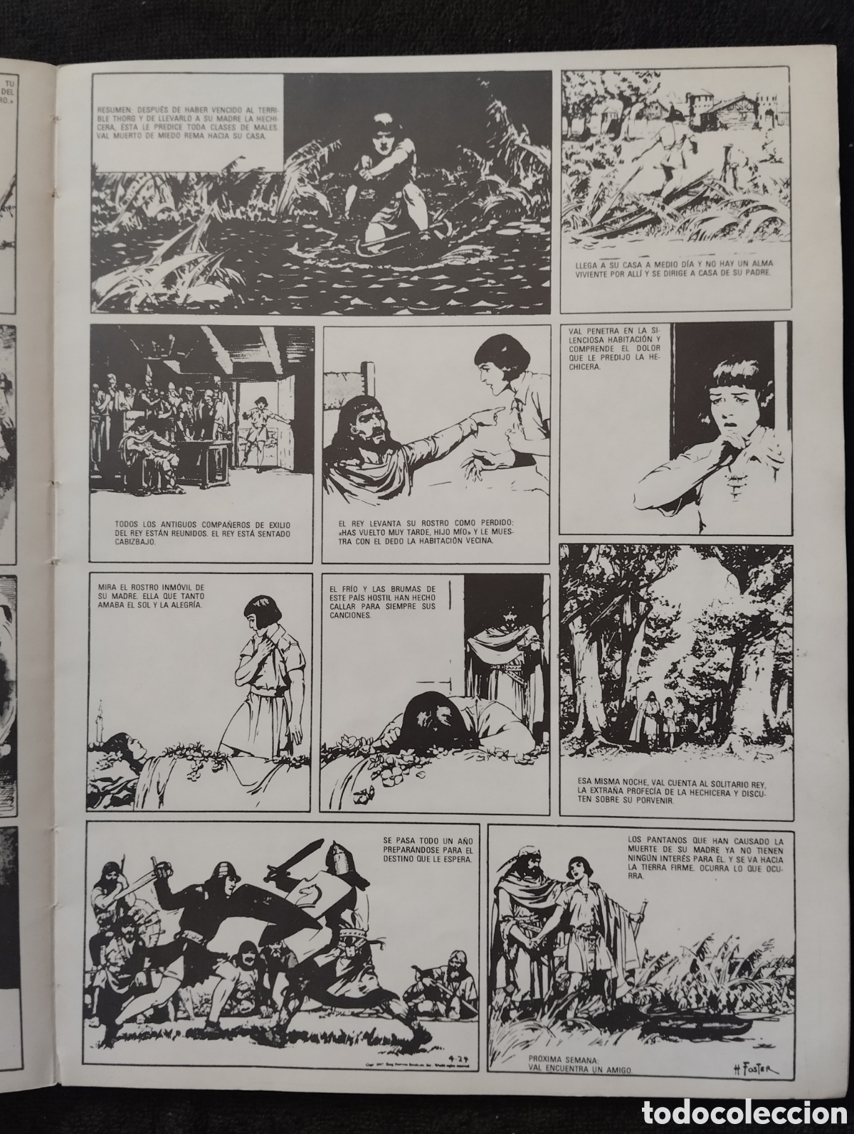 C&oacute;mics: PRINCIPE VALIENTE N&Uacute;MERO 1 HAROLD FOSTER EDICIONES B.O. 1978 - Foto 6