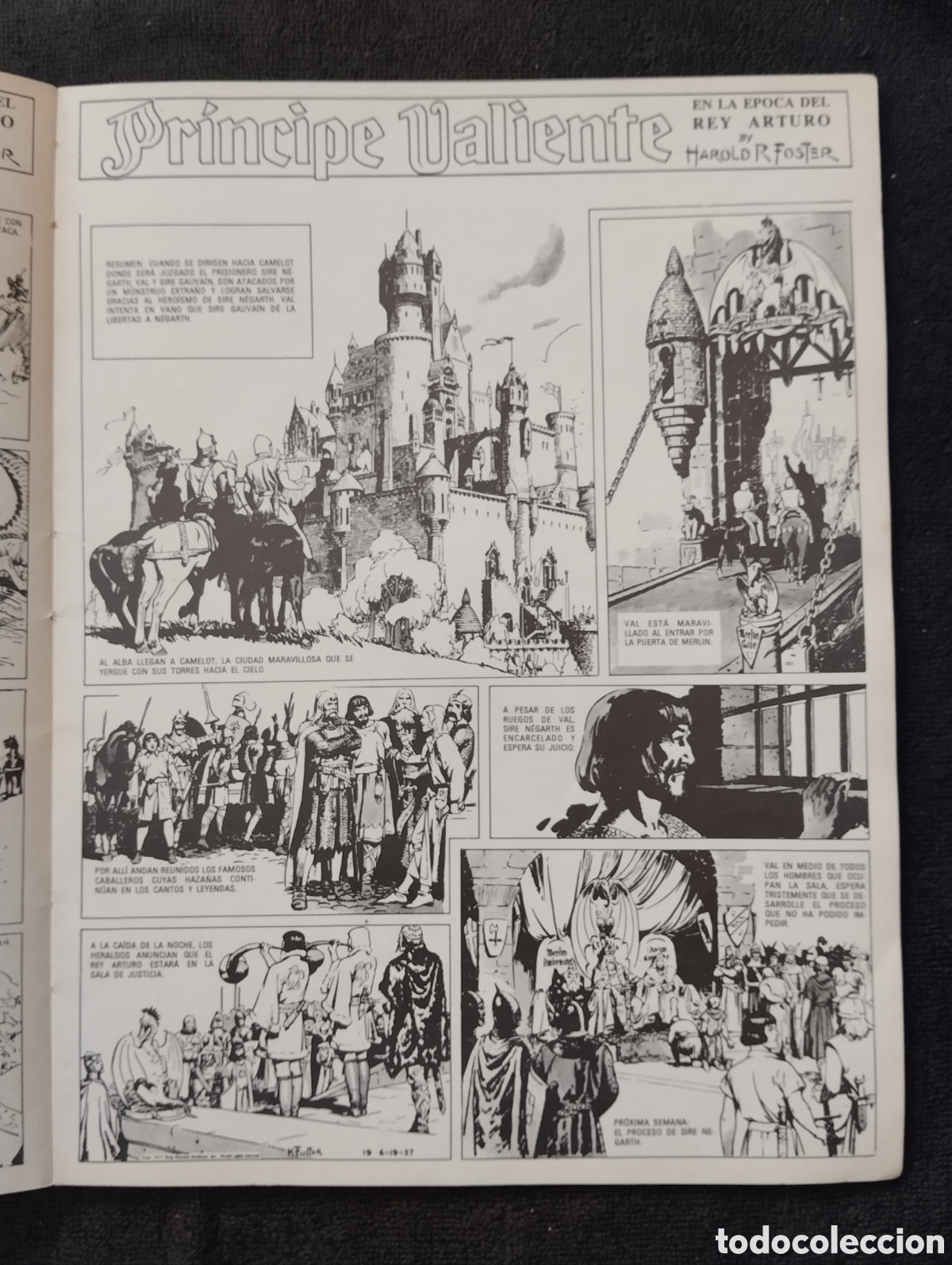 C&oacute;mics: PRINCIPE VALIENTE N&Uacute;MERO 1 HAROLD FOSTER EDICIONES B.O. 1978 - Foto 7