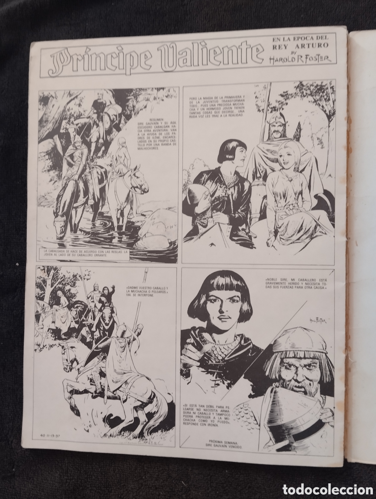 C&oacute;mics: PRINCIPE VALIENTE N&Uacute;MERO 1 HAROLD FOSTER EDICIONES B.O. 1978 - Foto 8