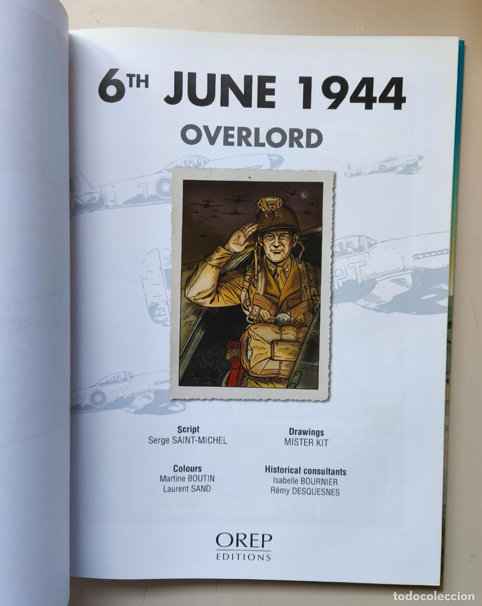 C&oacute;mics: 6 JUNE 1944, OVERLORD, COMIC EN INGLES DEL DESEMBARCO DE NORMANDIA - Foto 5