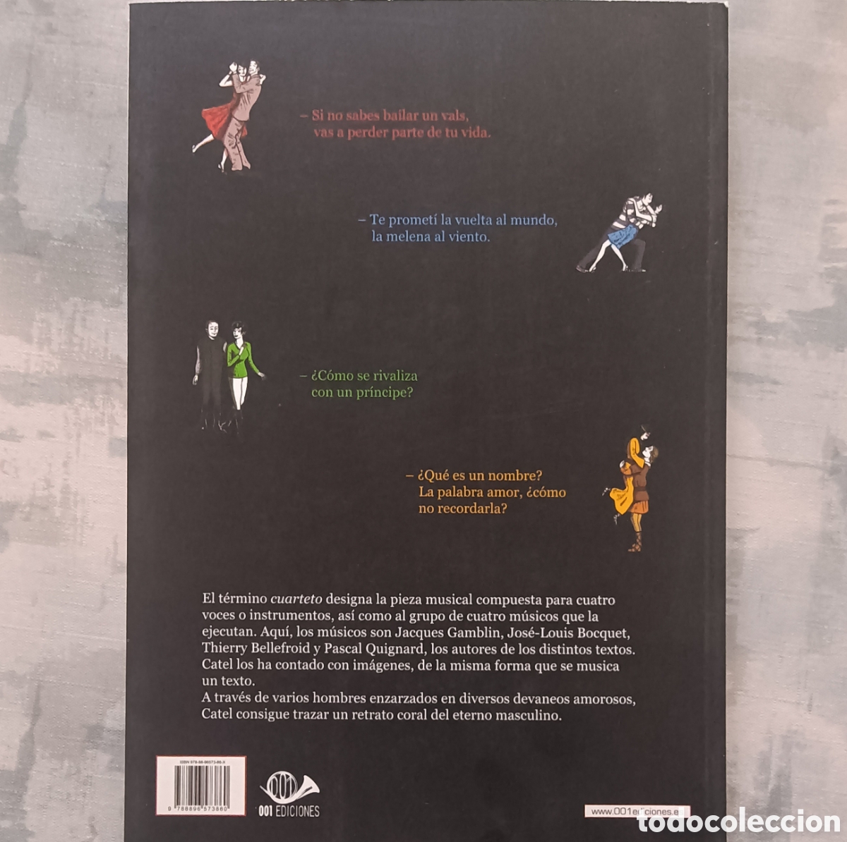 C&oacute;mics: Cuarteto - Catel - 001 Ediciones - Foto 8