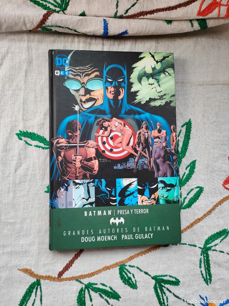 C&oacute;mics: Batman. Presa y Terror. Grandes Autores de Batman: Doug Moench. ECC. DC Comics. - Foto 1
