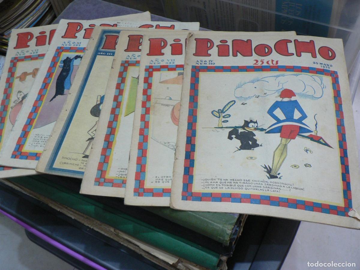 C&oacute;mics: LOTE DE TEBEOS DE PINOCHO - Foto 1