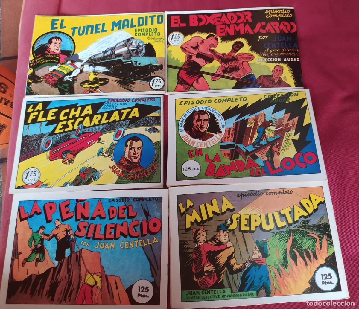 C&oacute;mics: Juan Centella- colecci&oacute;n audaz 1 al 6. Ibercomic MAM 1988 - Foto 2