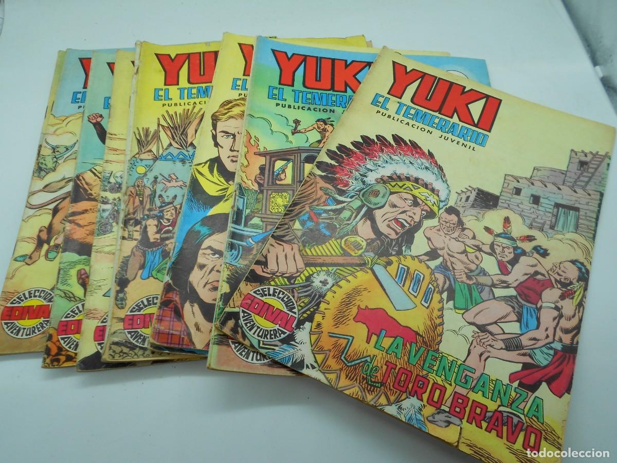 C&oacute;mics: lote de 9 n&ordm; yuki el temerario - Foto 1