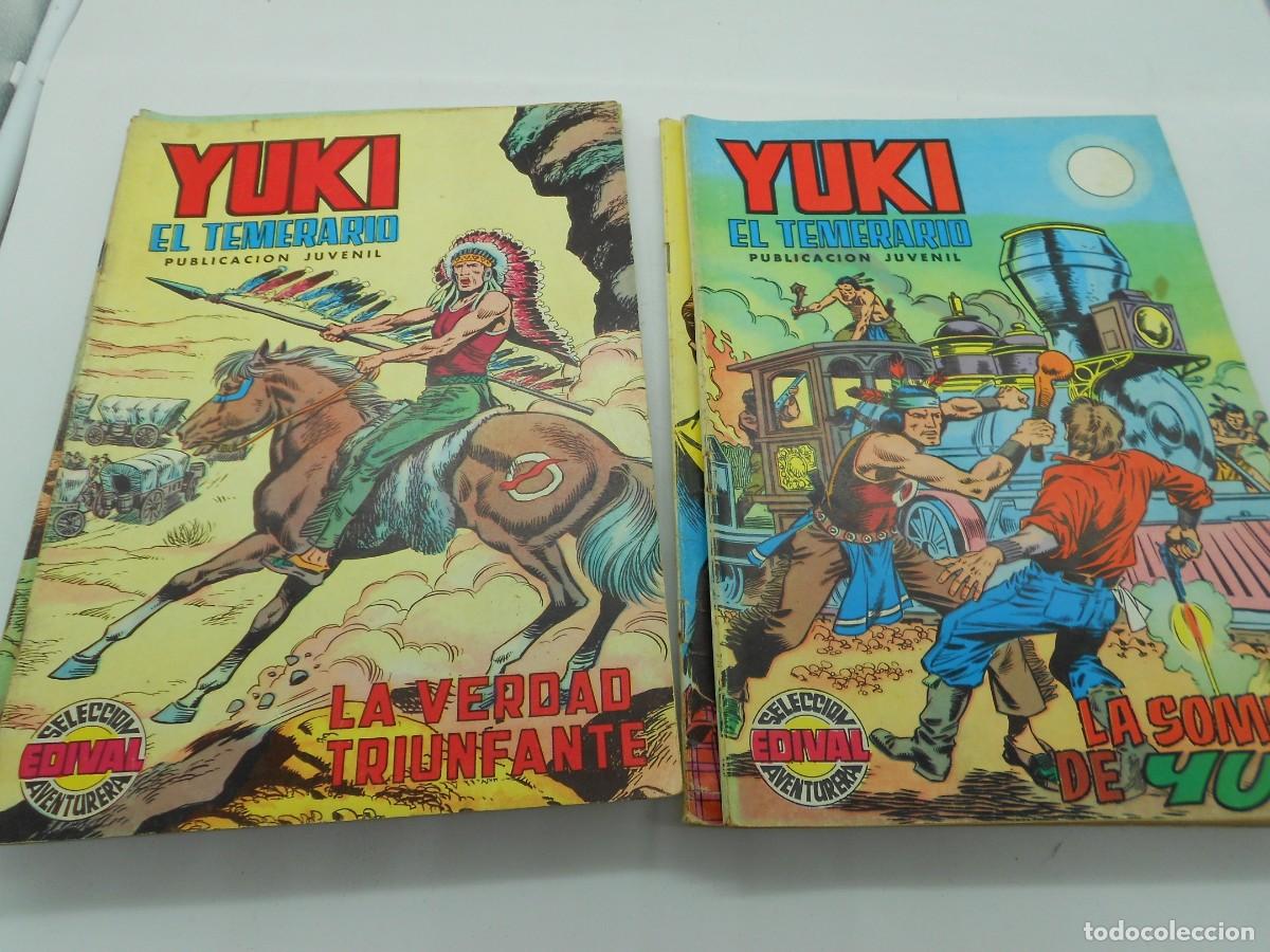 C&oacute;mics: lote de 9 n&ordm; yuki el temerario - Foto 3