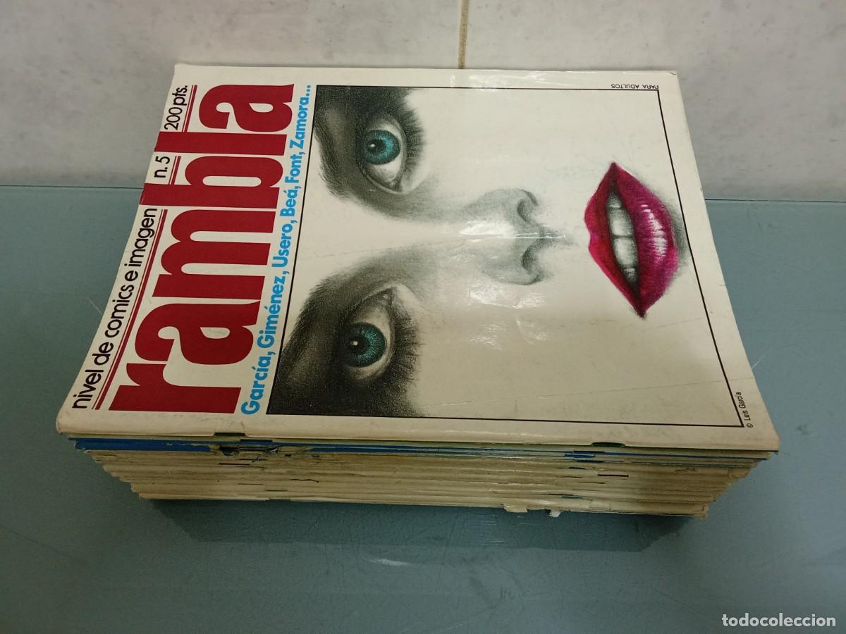 C&oacute;mics: LOTE 18 EJEMPLARES RAMBLA - Foto 1