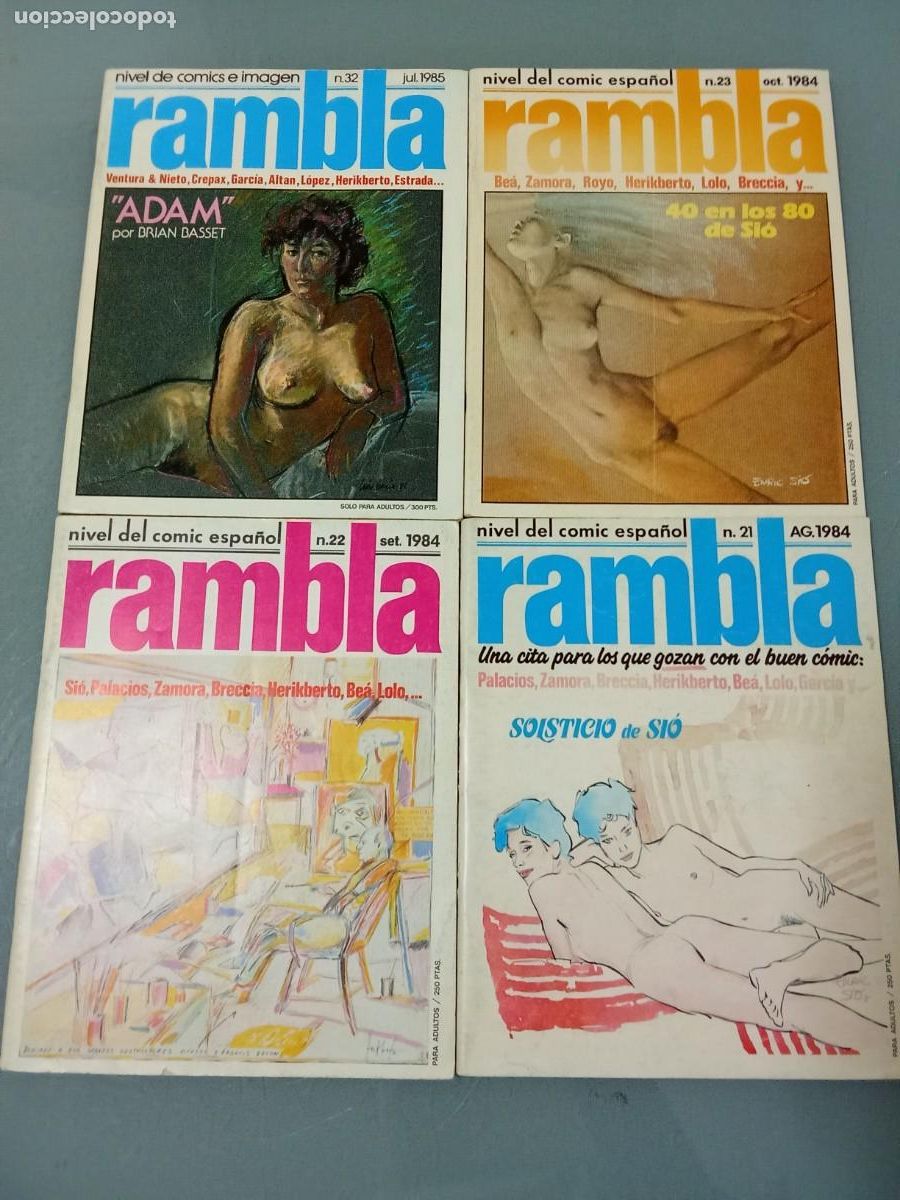 C&oacute;mics: LOTE 18 EJEMPLARES RAMBLA - Foto 3