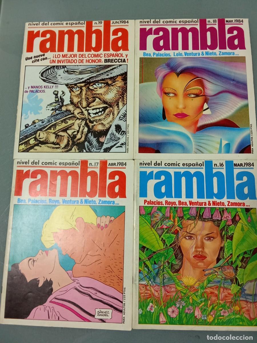 C&oacute;mics: LOTE 18 EJEMPLARES RAMBLA - Foto 4