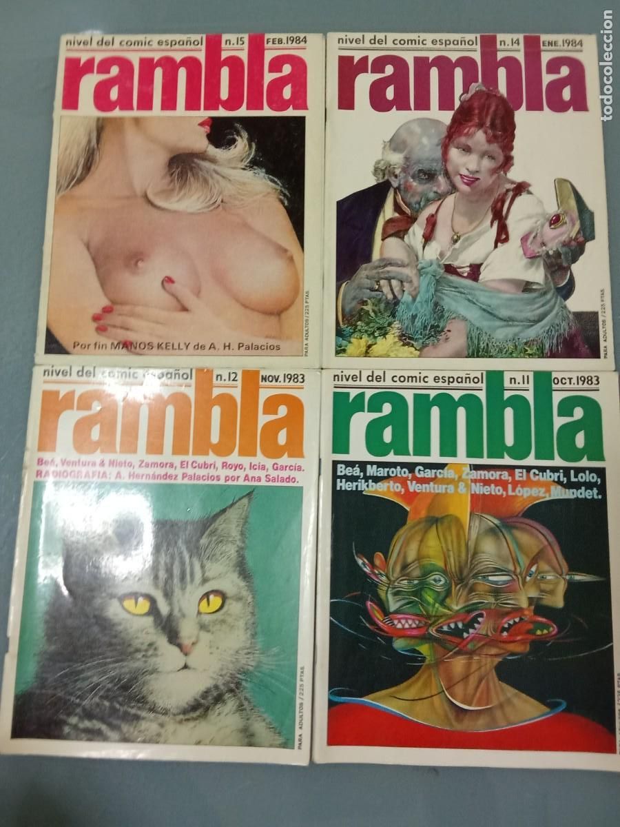 C&oacute;mics: LOTE 18 EJEMPLARES RAMBLA - Foto 5