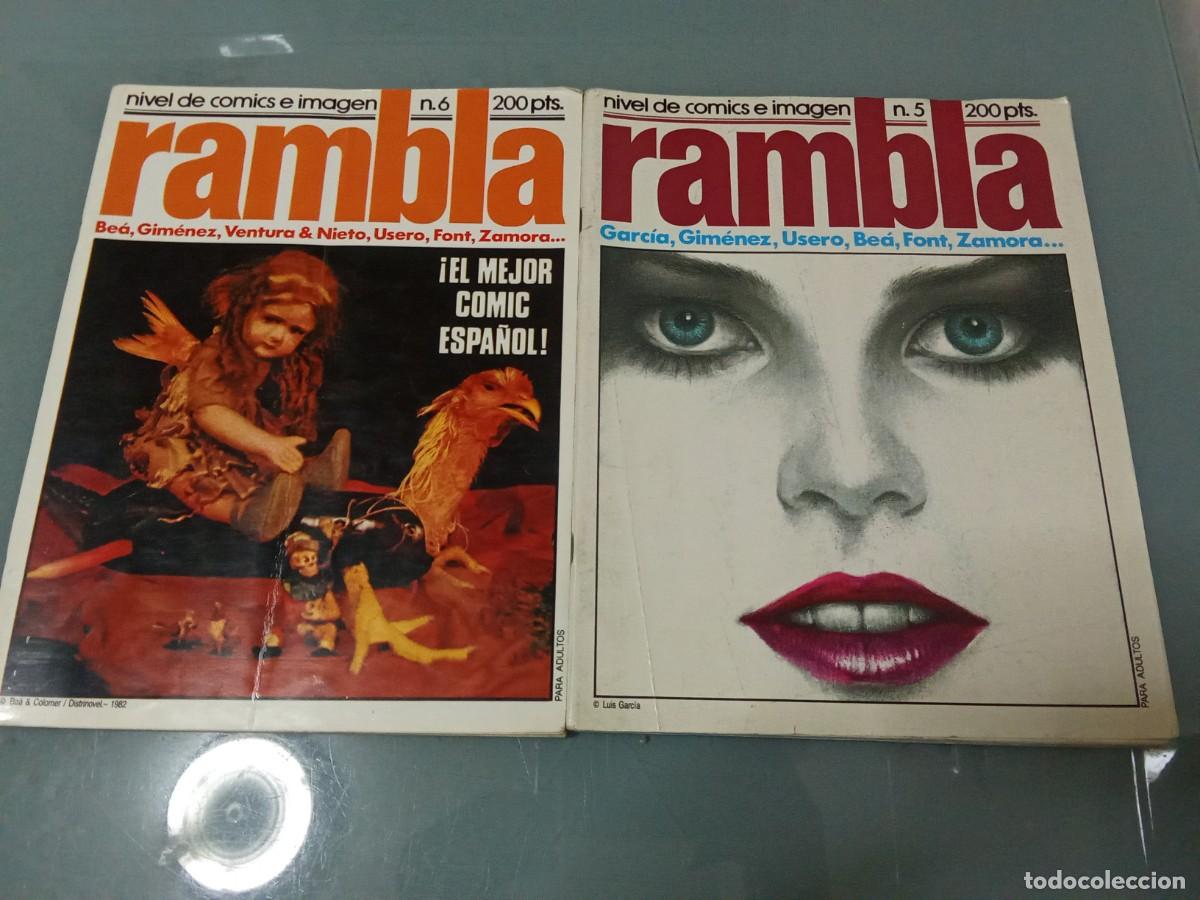 C&oacute;mics: LOTE 18 EJEMPLARES RAMBLA - Foto 6