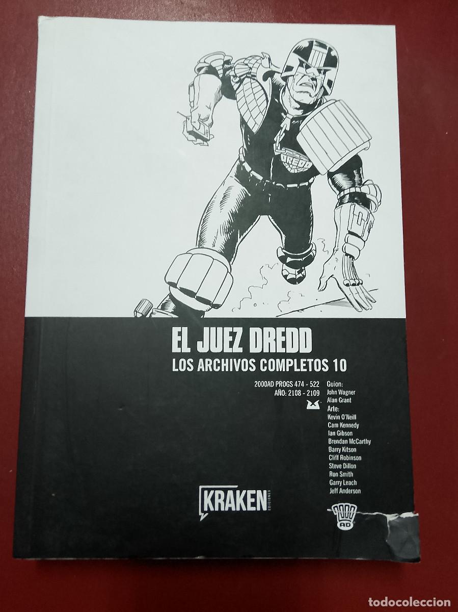 C&oacute;mics: VV.AA.: El juez Dredd. Los archivos completos 10 (Ediciones Kraken. 2020) - Foto 1