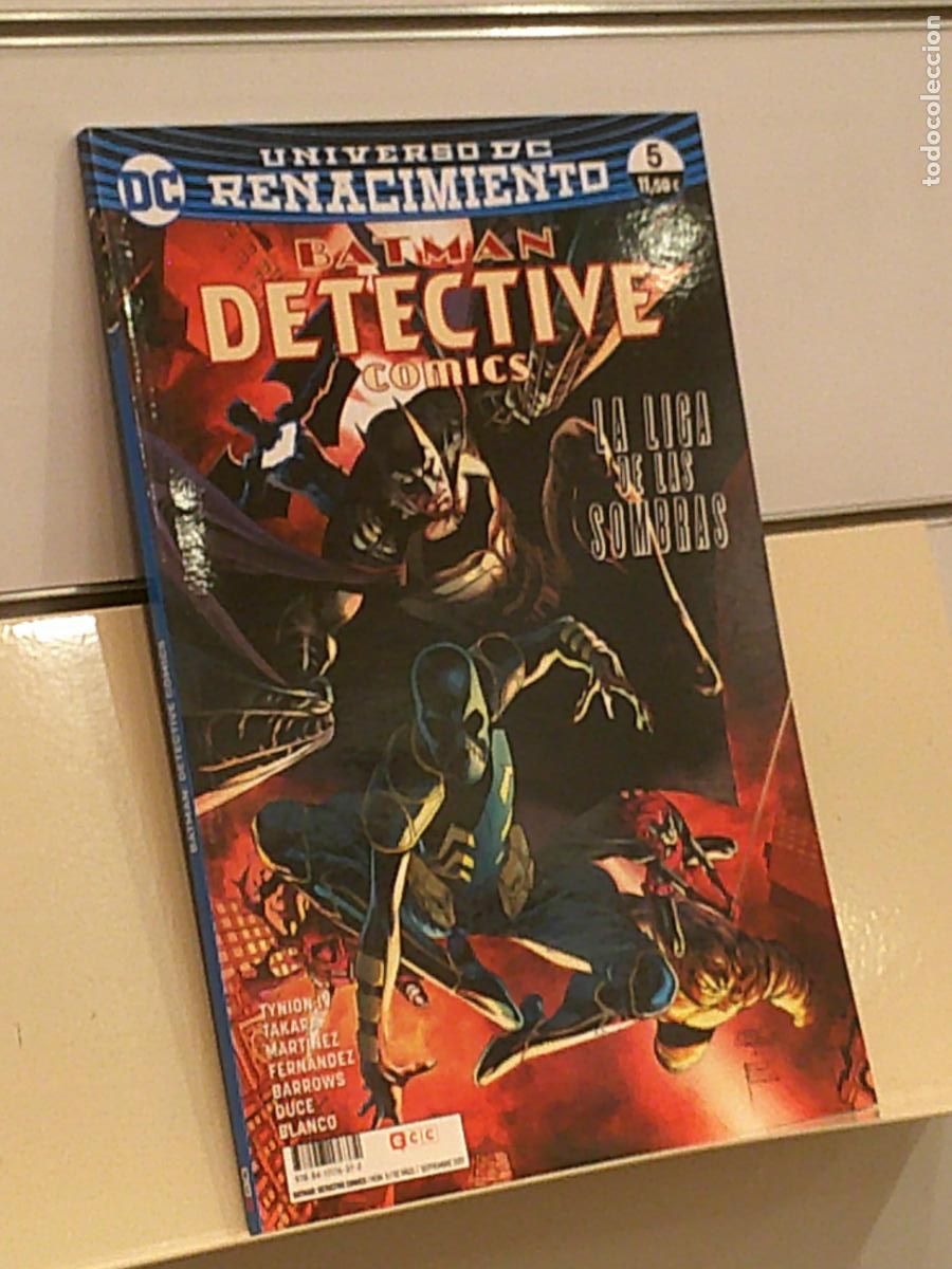 C&oacute;mics: UNIVERSO DC RENACIMIENTO BATMAN DETECTIVE COMICS N&ordm; 5 SEPTIEMBRE 2017 DC - ECC - Foto 1