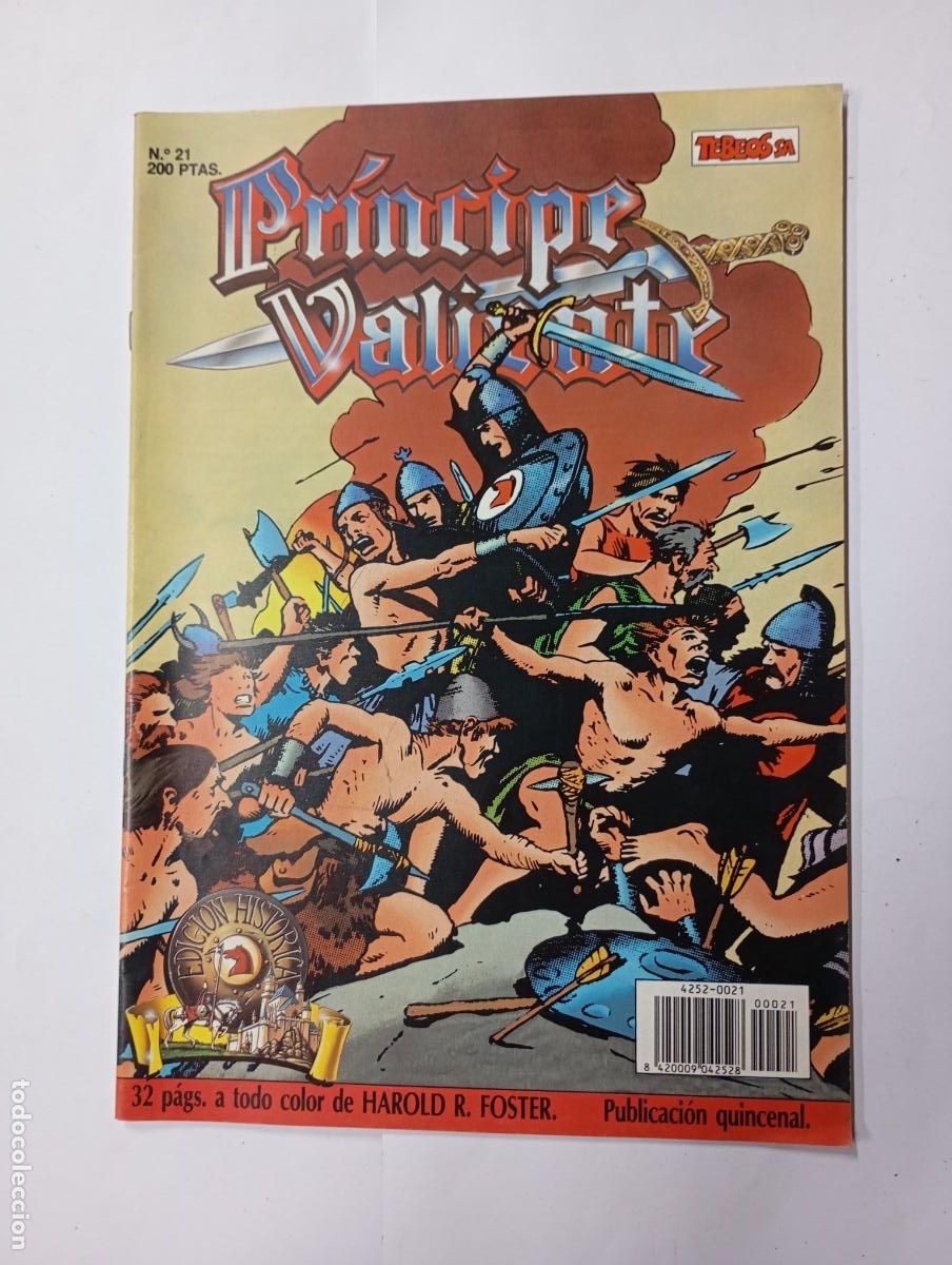 C&oacute;mics: PR&Iacute;NCIPE VALIENTE N&ordm; 21. TEBEOS S.A. TDKC25 - Foto 1