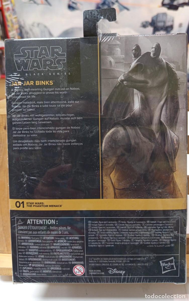C&oacute;mics: JAR JAR BINKS BLACK SERIES STAR WARS HASBRO - Foto 2